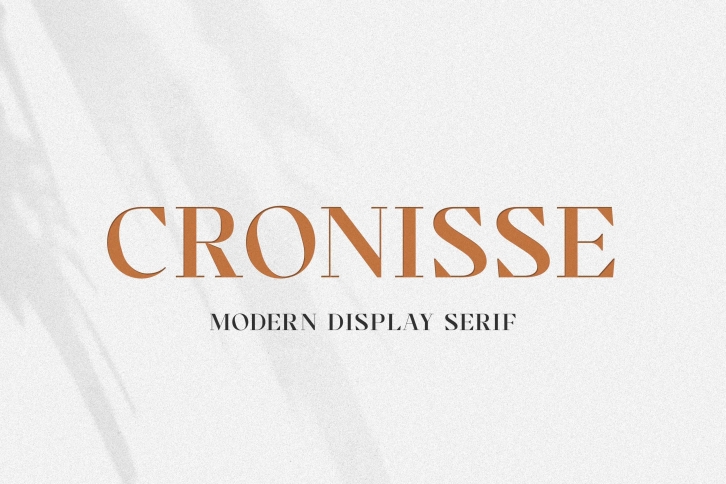 Cronisse Font Download