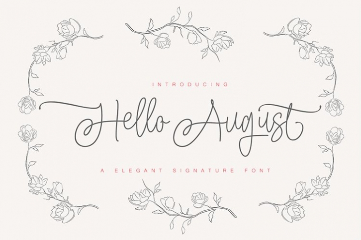 Hello August Duo Font Download