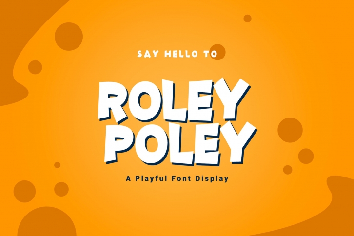 Roley Poley - Playful Font Font Download