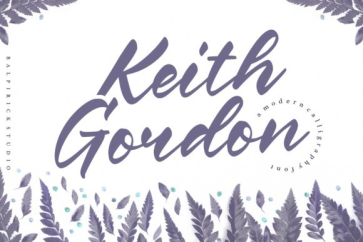 Keith Gordon Font Download