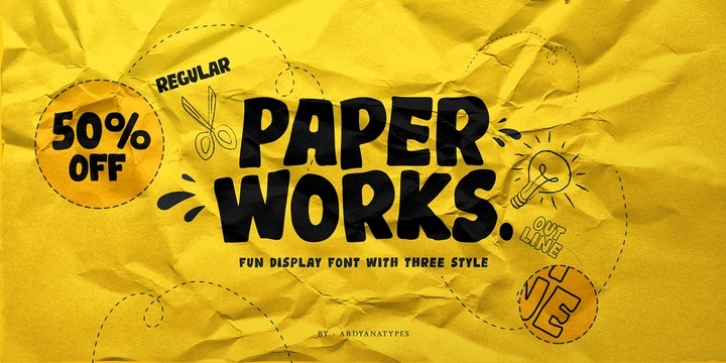 Paper Works Font Download
