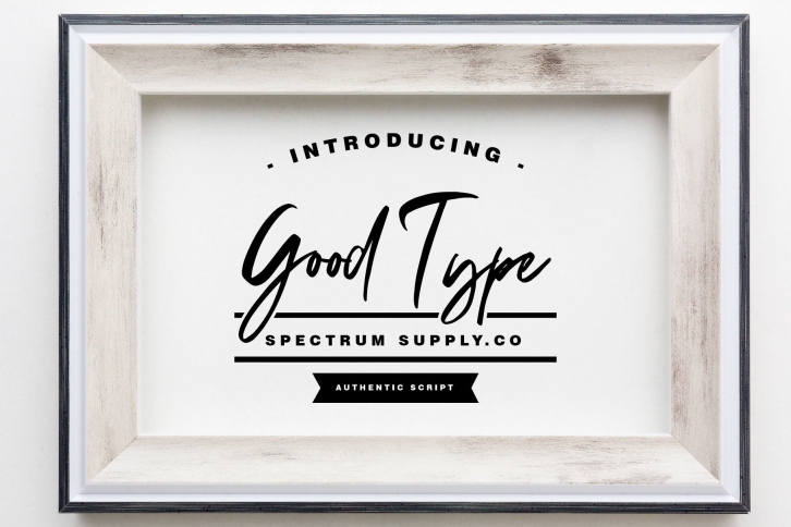 Good Type Signature Font Font Download