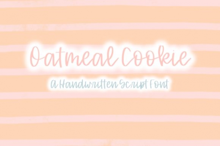 Oatmeal Cookie Font Download