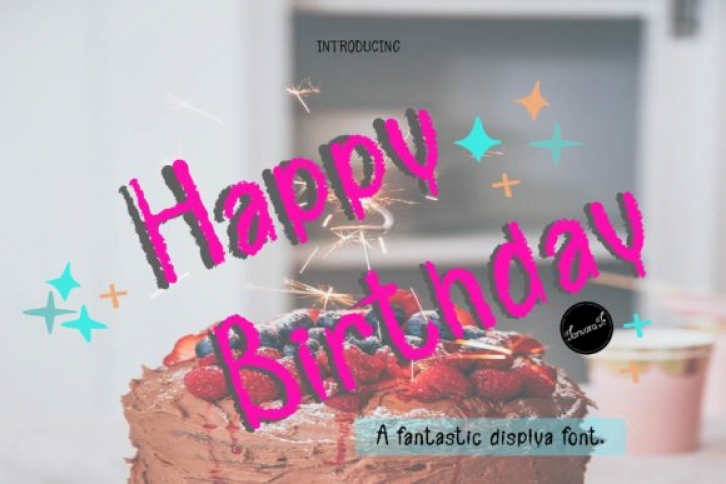 Happy Birthday Font Download