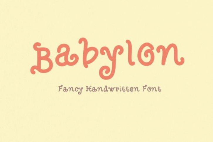 Babylon Font Download