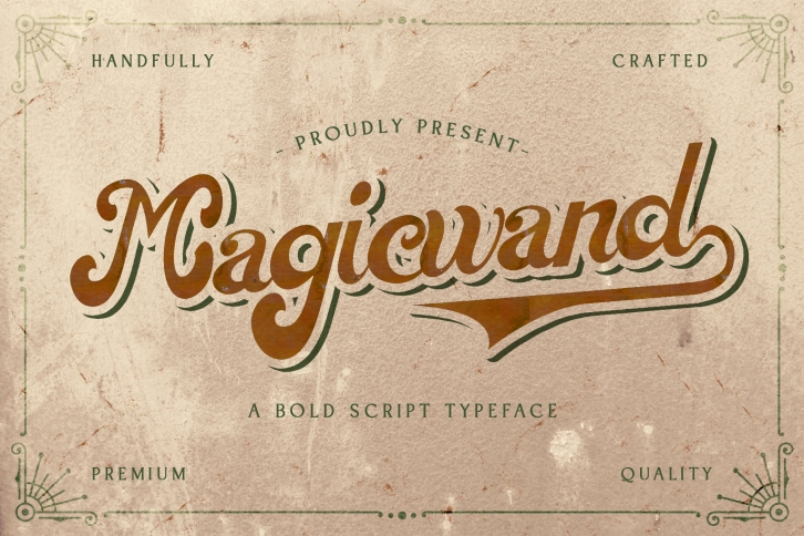 Magic Wand - Bold Script Font Font Download