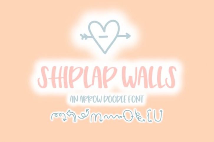Shiplap Walls Font Download