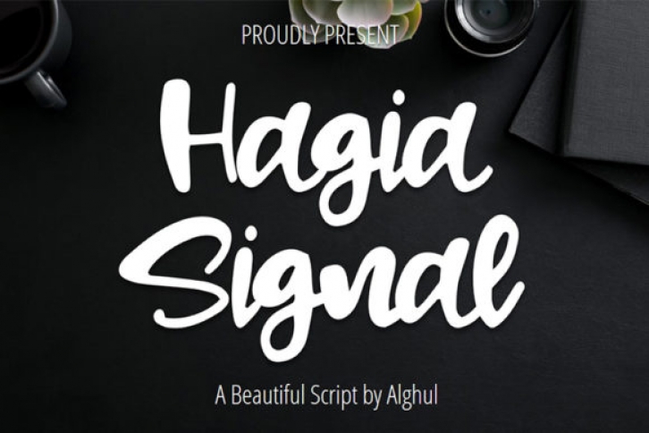 Hagia Signal Font Download