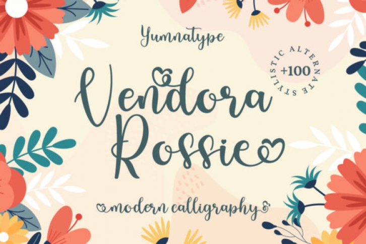 Vendora Rossie Font Download