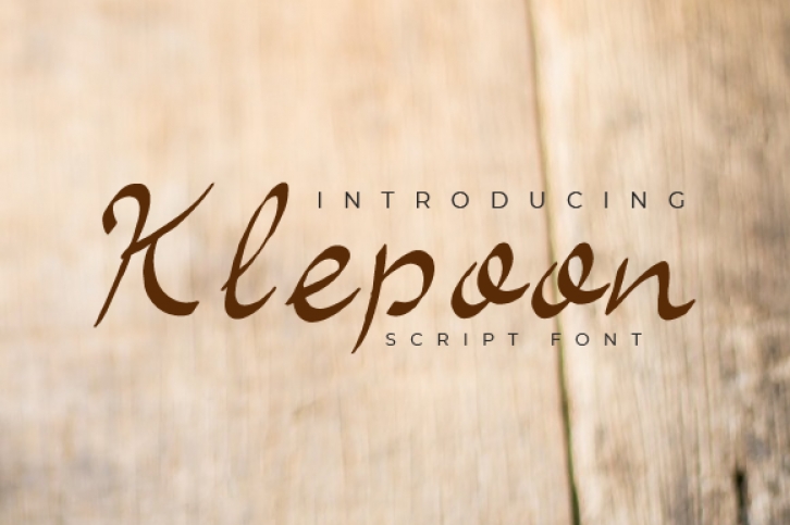 Klepoon Font Download