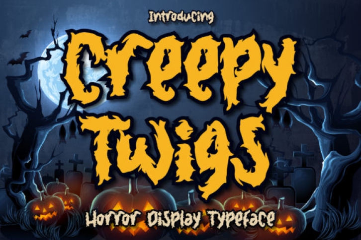 Creepy Twigs Font Download