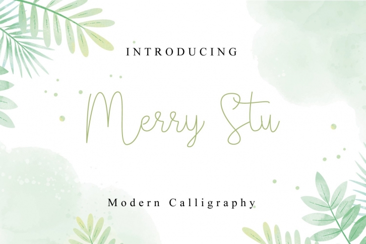 Merry Stu Font Download