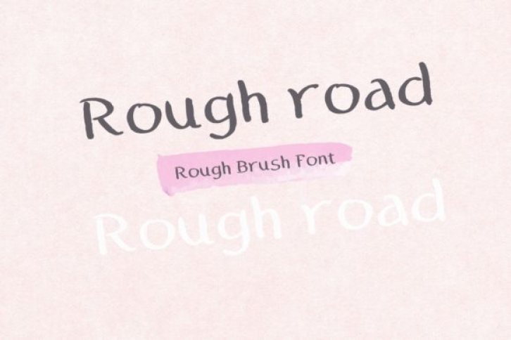 Rough Road Font Download