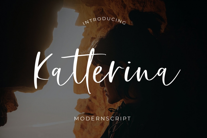 Katterina Modern Script Font Font Download