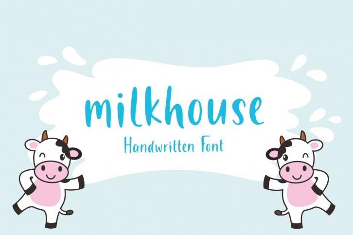 Milkhouse - Handwritten Font Font Download