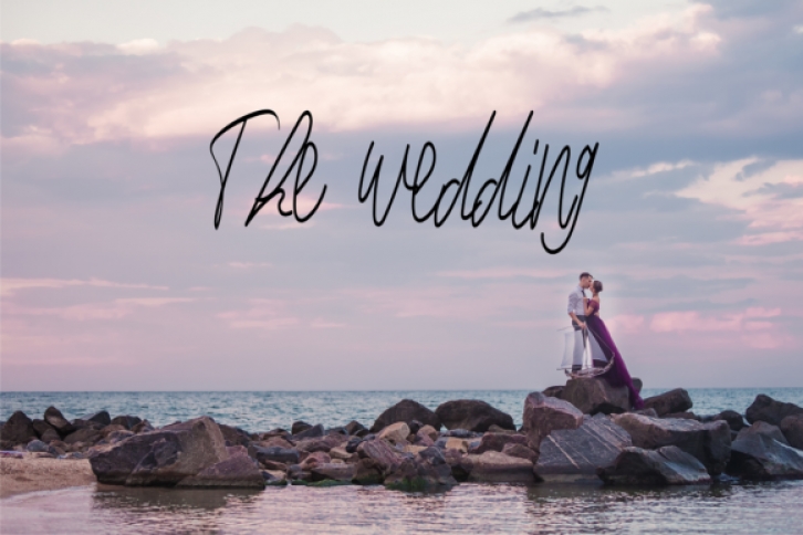 The Wedding Font Download