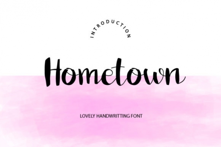 Hometown Font Download