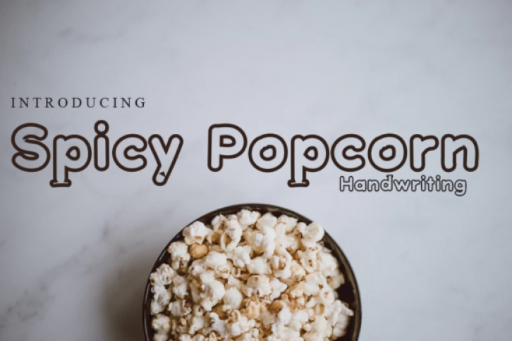 Spicy Popcorn Font Download