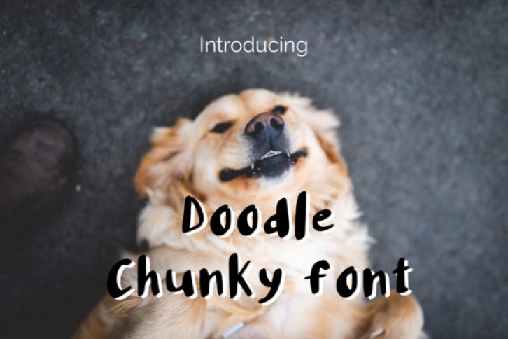 Doodle Chunky Font Download