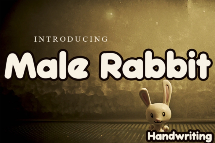 Male Rabbit Font Download