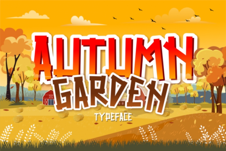 Autumn Garden Font Download