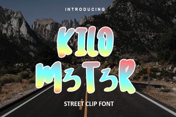 Kilometer Font Download