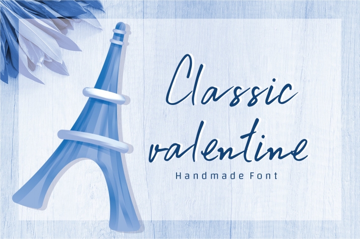 Classic valentine - A cute handwritten font Font Download