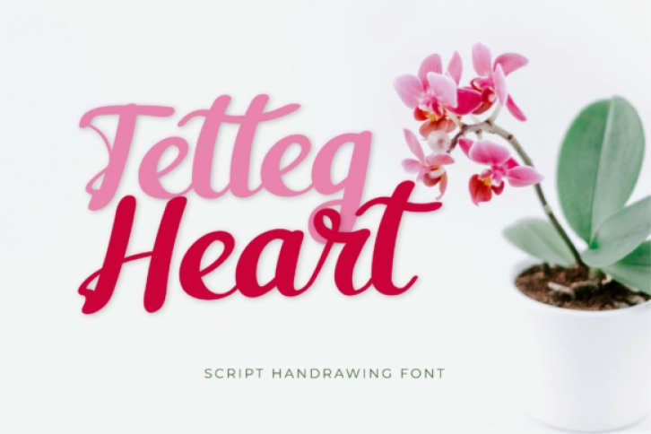 Tetteg Heart Font Download