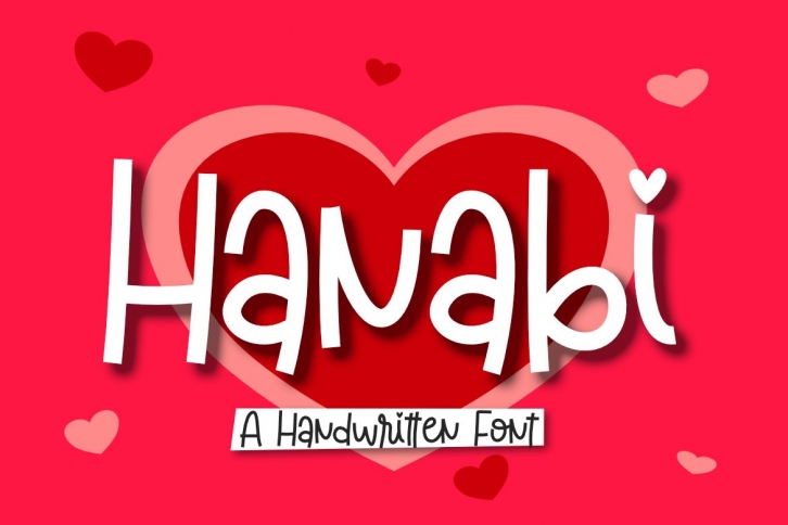 Hanabi | A Handwritten Font Font Download
