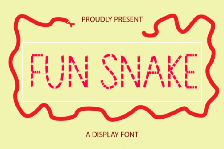 Fun Snake Font Download