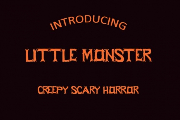 Little Monster Font Download