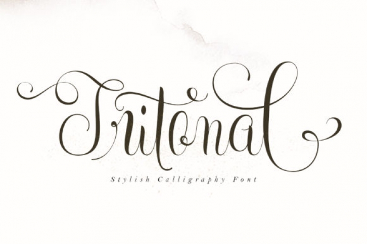 Tritonal Font Download