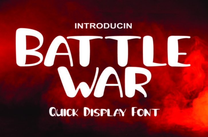 Battle War Font Download