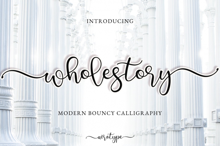 Wholestory Font Download