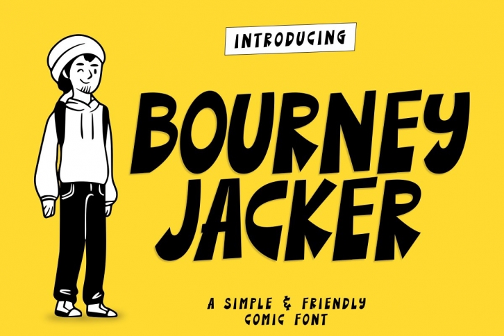 Bourney Jacker Font Download