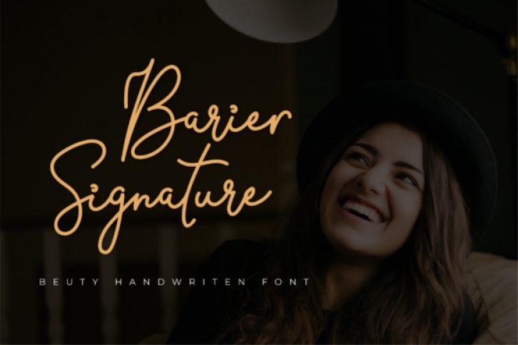 Barier Signature Font Download
