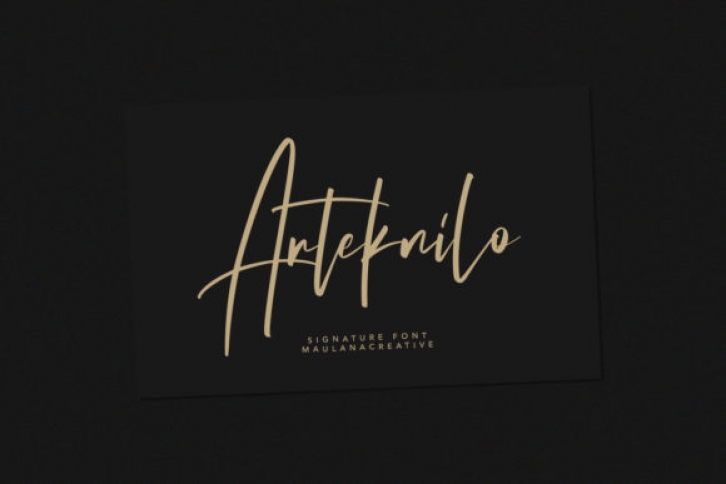 Arteknilo Font Download