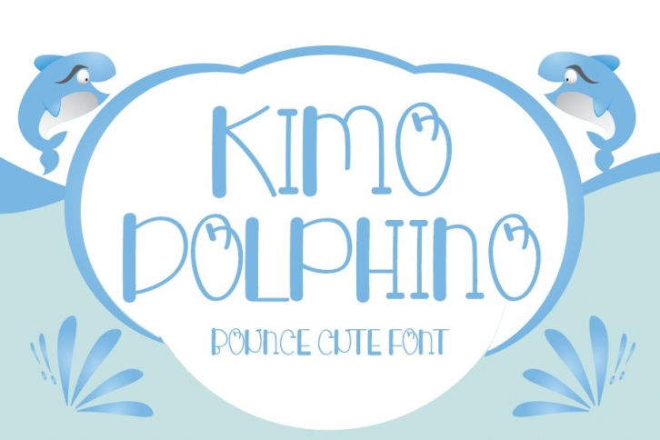 Kimo dolphino - Cute Display Font Font Download