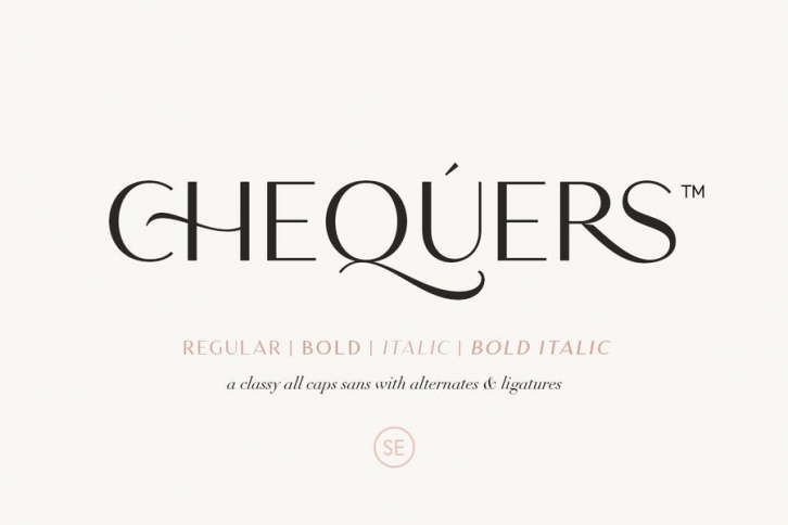 Chequers - Modern Sans Serif Font Download
