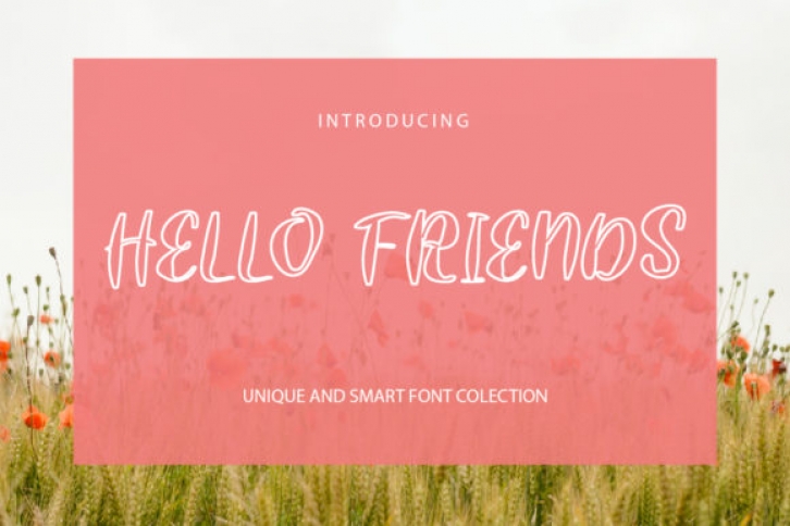 Hello Friends Font Download