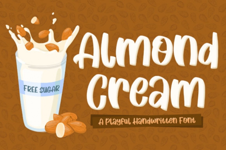 Almond Cream Font Download