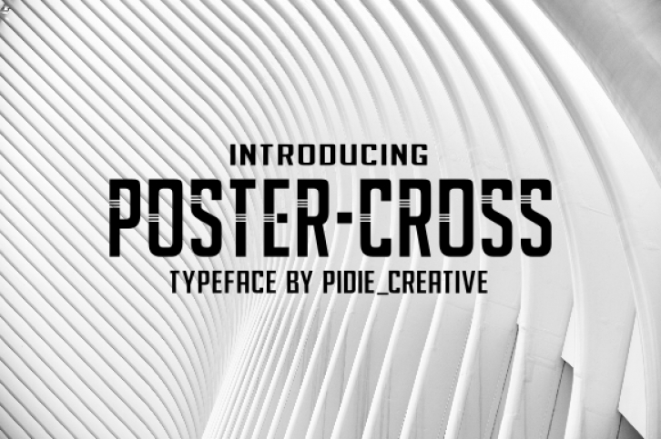 Poster Cross Font Download