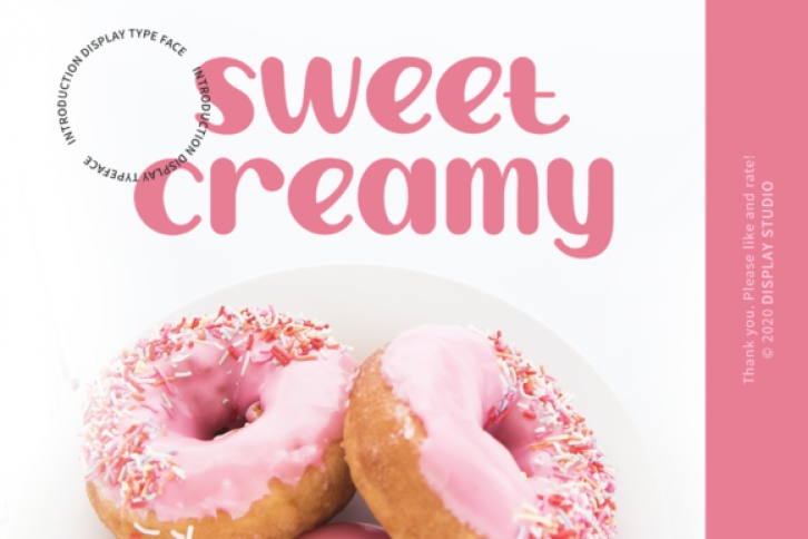 Sweet Creamy Font Download