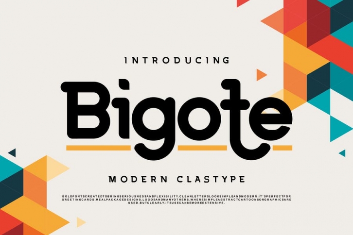 Bigote | Modern Clastype Font Download