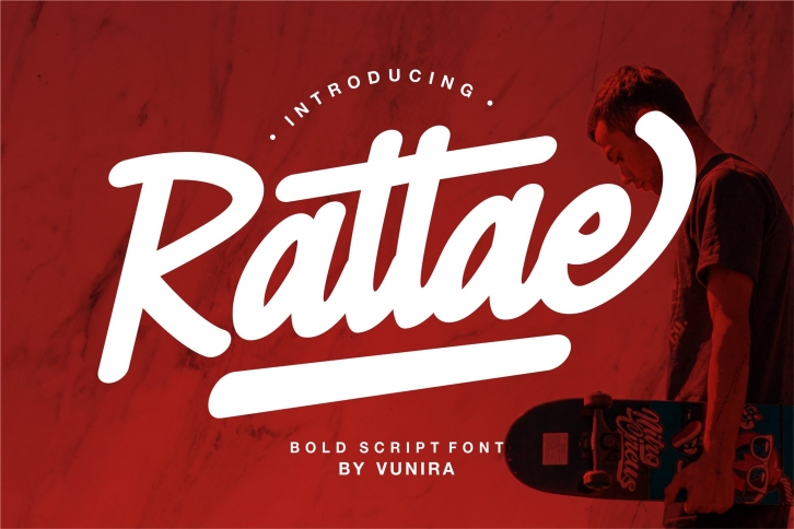 Rattae | Bold Script Font Font Download