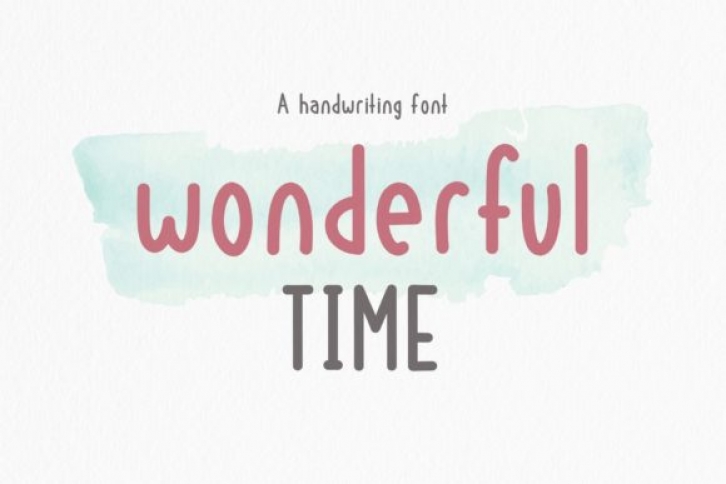 Wonderful Time Font Download