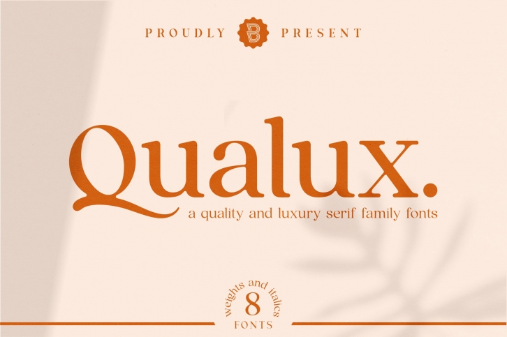 Qualux. Font Download