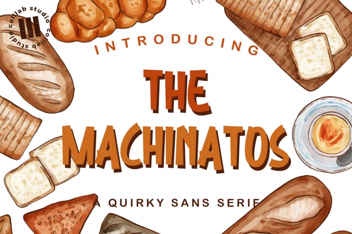 The Machinatos - A Quirky Sanserif Font Font Download