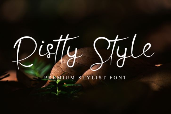 Ristty Style Font Download