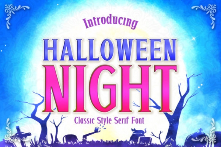 Halloween Night Font Download